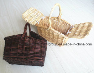 High Quality Handmade Kids Willow Toy Basket Wicker Gift Basket