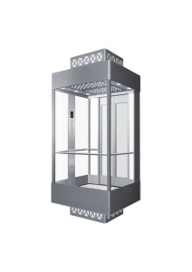 Gearless Observation Glass Passenger Elevator Factory Price